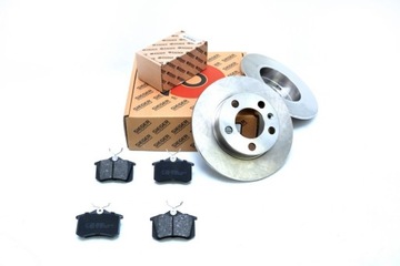 тормозні диски 232mm + колодки Tył Seat Ibiza 3 2002 - 2008r .