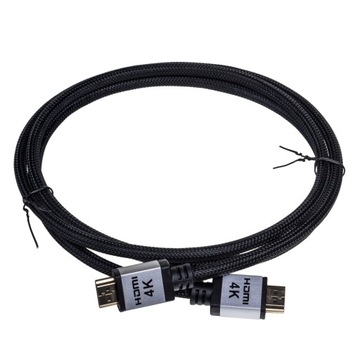 КРАСНЫЙ HDMI кабель - HDMI 2.0 1,5м 4K 3D оплётка aKYGA