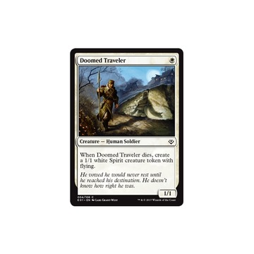MTG 4x Doomed Traveler