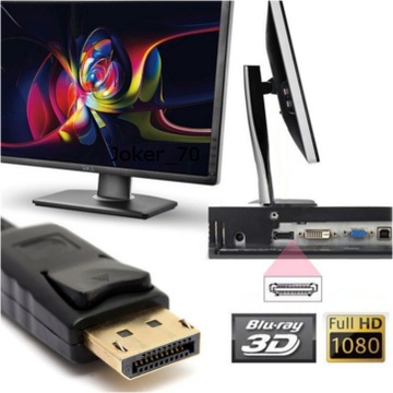 Кабель-переходник DP DisplayPort на HDMI zPL