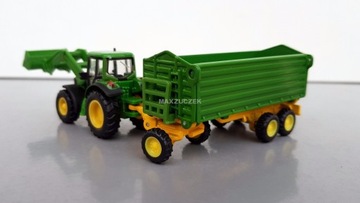 ТРАКТОРНЫЙ ПРИЦЕП SIKU 1843 JOHN DEERE 1:87