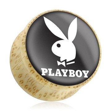 TUNELE TUNEL DREWNIANY PLUG 16 mm DREWNO PLAYBOY