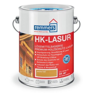 Remmers HK-LASUR impregnat do drewna 0,75l biały