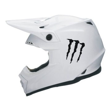 Monster Pazury Naklejka na kask 205-P RÓŻNE KOLORY