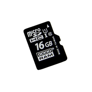 КАРТА ПАМЯТИ MICRO SD GOODRAM 16 ГБ КЛАСС 10 UHS-I + АДАПТЕР