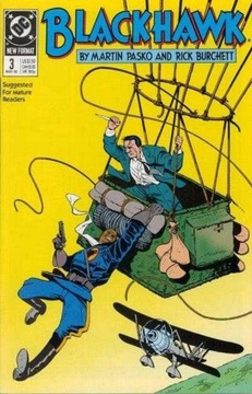 BLACKHAWK # 3 - 1989 - KOMIKS USA - 9.4