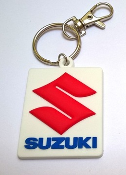 Брелок с логотипом Suzuki, резиновый брелок sx4