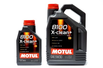 MOTUL 8100 X-CLEAN+ C3 5W30 6L