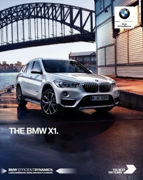 BMW X1 prospekt model 2018 angielski export