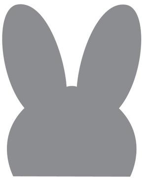 NAKLEJKI NA ŚCIANĘ ŚCIENNE KRÓLIK MIFFY ZAJĄC
