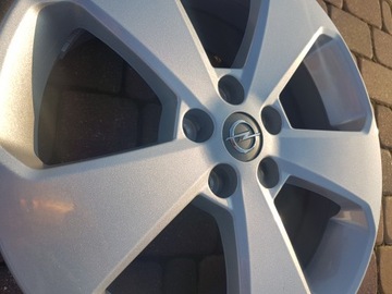 FELGI ALUMINIOWE OPEL MOKKA, 17', 5X105, CZUJNIKI