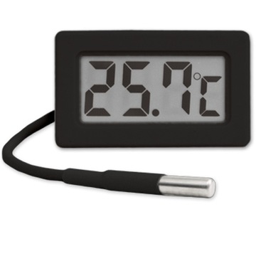 TERMOMETR CYFROWY elektroniczny LCD panelowy SONDA