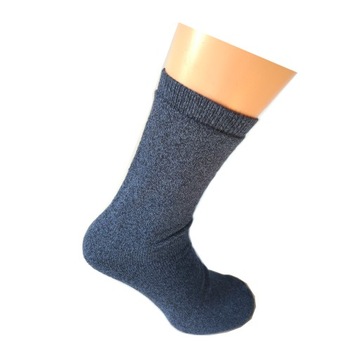 Skarpety frote skarpetki 3-PARY MELANGE BLUE