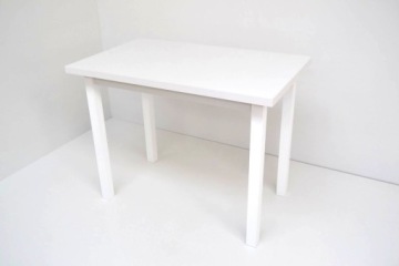 Стол Торпеда 100х60х32 Матовый Белый