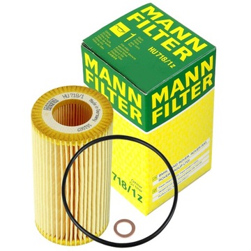 MANN FILTER FILTR OLEJU HU718/1z BMW 3 E46 2.0 M47