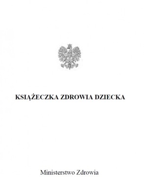 KSIĄŻECZKA ZDROWIA DZIECKA AKTUALNY WZÓR NOWA C40