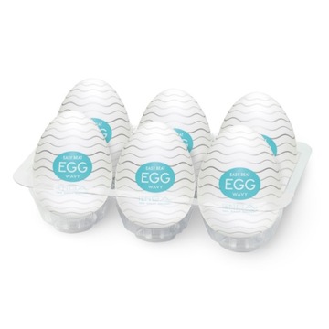 TENGA - MASTURBATORY JAJKA 6SZTUK EGGWAVY DO 30CM