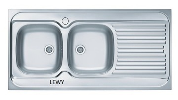 Zlewozmywak Alveus Classic stal odcienie szarego