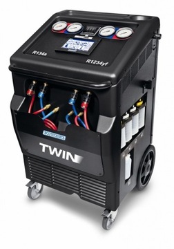 Автоматическая станция кондиционирования воздуха ECK TWIN 12 для двух факторов R134a и 1234yf