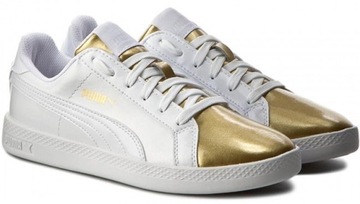 ЖЕНСКАЯ ОБУВЬ PUMA SMASH МЕТАЛЛИК 363611-01 РАЗМЕР. 37