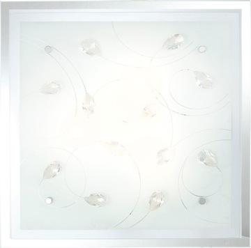 фото ориг. №5, Crystalline ceiling light jasmina 40408 - 3 globo glass chrome