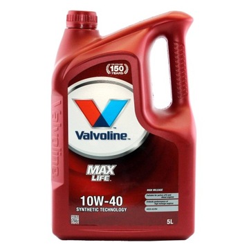 OLEJ VALVOLINE 10W40 MAXLIFE 5L 10W-40 KRAKÓW