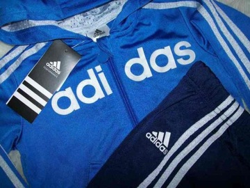 НОВЫЙ ДЕТСКИЙ СПОРТИВНЫЙ КОСТЮМ ADIDAS I J BLING JOG 80 СМ