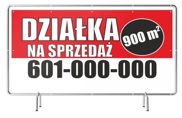 Baner SPRZEDAM dom DZIAŁKĘ mieszkanie - 26 wzorów