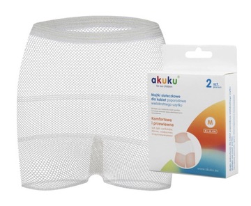 Трусики многоразового использования в послеродовом периоде AKUKU M Mesh Comfortable Airy x2