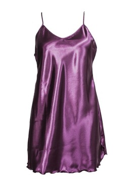 ELEGANCKA SATYNOWA KOSZULKA NOCNA PIŻAMA L/XL