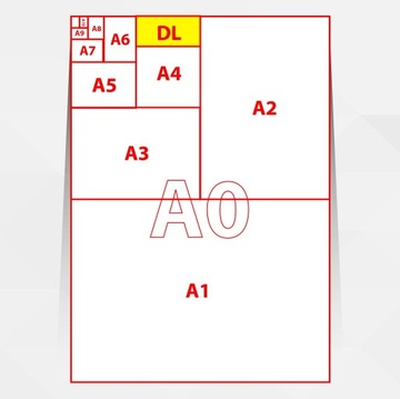 ULOTKI DL 99 x 210 1000 sztuk 135g