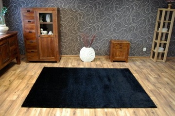 КОВЕР SOFT SHAGGY VERONA 160x220 черный #GR1373