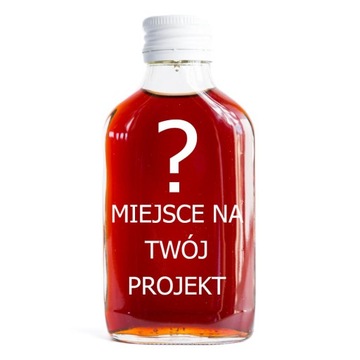 BUTELECZKI 50 ml z NADRUKIEM podziękowanie ślub