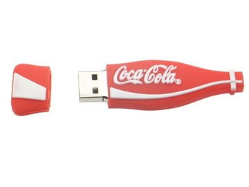 НАКОПИТЕЛЬ 32 ГБ 3.0 USB БУТЫЛКА COCA COLA КРАСНЫЙ