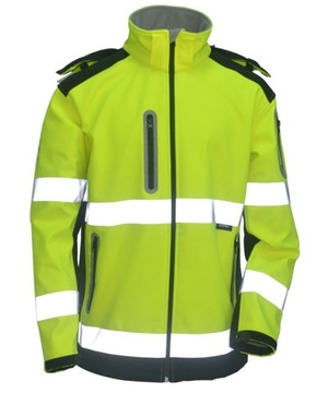 BETA KURTKA SOFTSHELL OSTRZEGAWCZA VWJK177YN/3XL