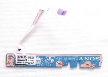 Włącznik Sony Vaio SVE1511C11M FV GW 9636