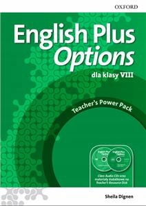 ENGLISH PLUS OPTIONS kl. 8 Teachers book cd dvd