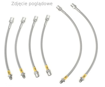 HEL Przewody hamulcowe w oplocie stalowe SKODA