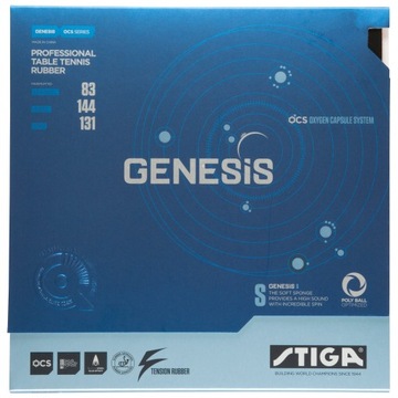 Okładzina STIGA GENESIS S 2,2 mm czerwona