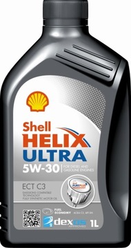 OLEJ SHELL HELIX ULTRA 5W30 ECT C3 1 L