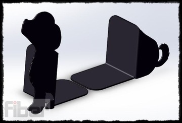 Подставка для книг - СОБАКА - модель 3003