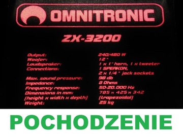 Твитер Omnitronic HT-100, 30 Вт