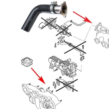 ЗАМЕНА ПРОБКИ EGR 1.9 TDI AXR BKC BKD BRU AZV