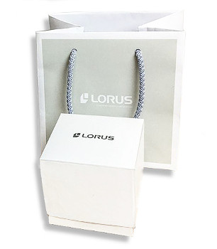 Klasyczny srebrny zegarek damski na bransolecie Lorus RG245PX9 + GRAWER