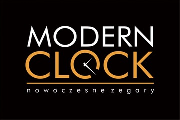 Настенные часы ModernClock SLIM, ЗОЛОТЫЕ ЦИФРЫ, ТИХИЕ