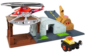 MATTEL SAMOLOTY ZESTAW NAKRĘĆ I LEĆ BAZA BGP05