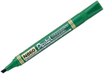 MARKER PERMANENTNY PENTEL N860 ŚCIĘTY ZIELONY