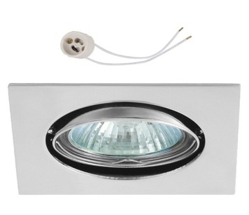 Oprawa ruchoma halogen do LED GU10 230V CT22 chrom