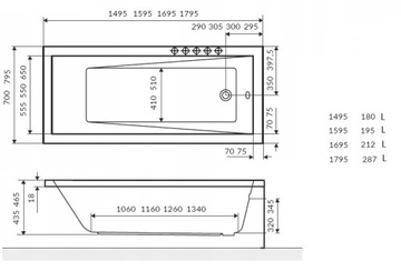 ОТЛИЧНЫЙ WANNA WAVE SLIM 180x80+НОГИ