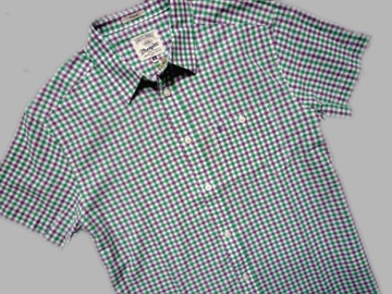 WRANGLER MĘSKA KOSZULA KRATKA Regular Fit M